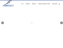 Tablet Screenshot of orbelect.com